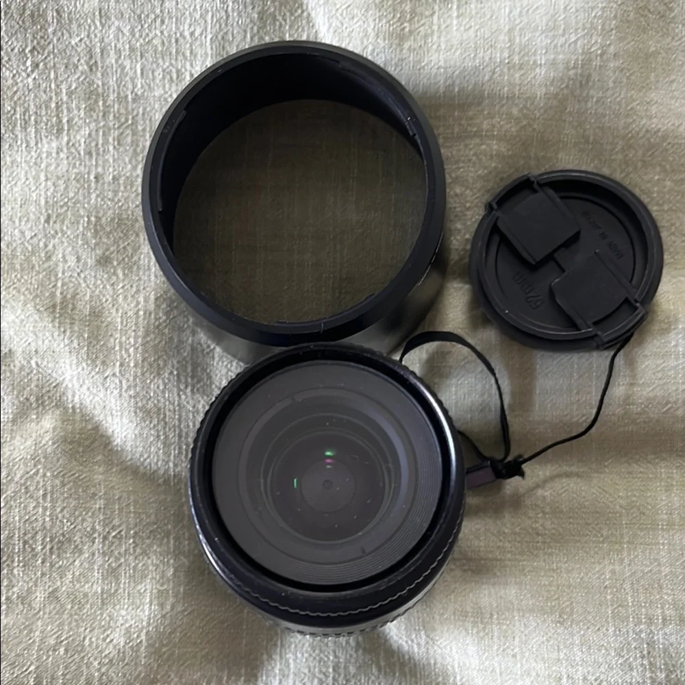 Nikon AF Nikkor Black Manual Focus Lenses with Aperture Rings 35m